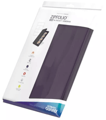 Ultimate Guard Binder: 16-Pocket 320 Zipfolio Xenoskin Purple UGD010438